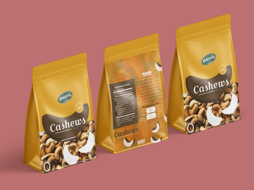 Product Package Design For Cashews