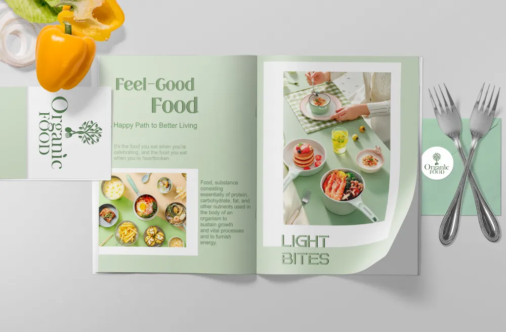 Organic Food Logo | Brand Identity