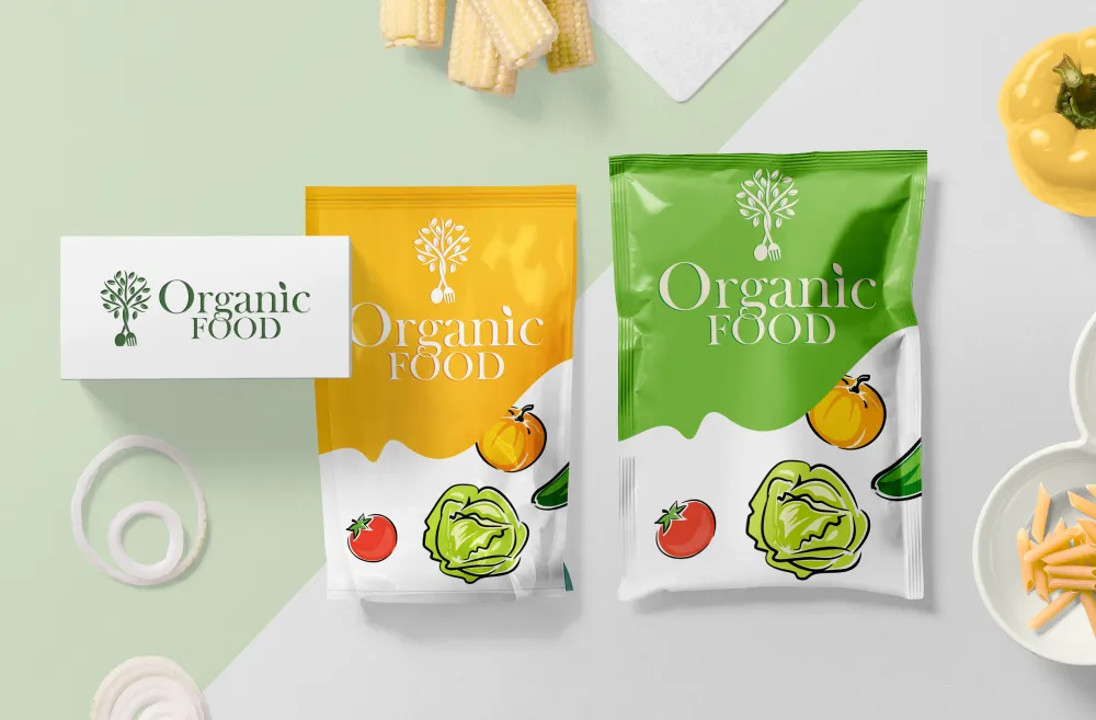 Organic Food Logo | Brand Identity