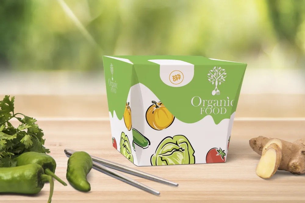 Organic Food Logo | Brand Identity