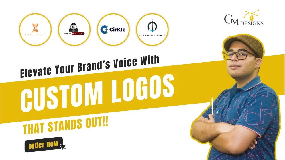 Elevate your brand's voice with custom logos
